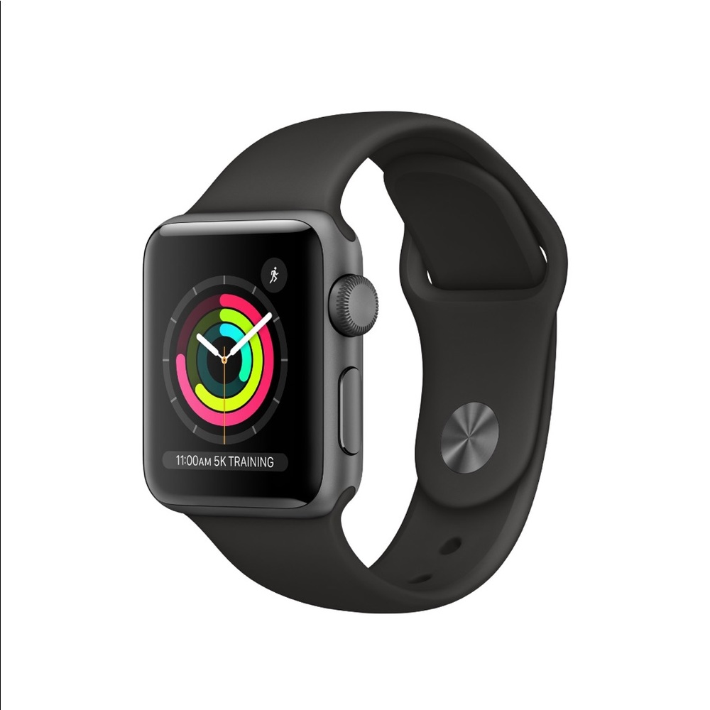 Apple Watch Series 3 GPS Space Gray.
38mm